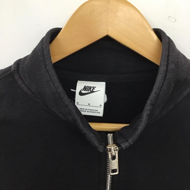 ナイキ NIKE トレーナー 長袖 長袖トレーナー スウェット スタンドネック プルオーバー M ロゴ、文字 ダークグレー / ダークグレー / メンズ USED 古着 中古 10159634
