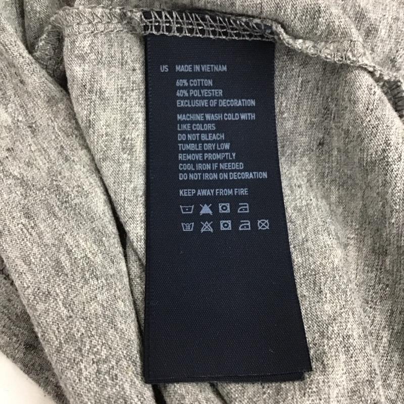アメリカンイーグル AMERICANEAGLE Tシャツ 半袖 半袖カットソー プリントTシャツ クルーネックカットソー M ロゴ、文字 灰 / グレー / gray メンズ USED 古着 中古 10159639