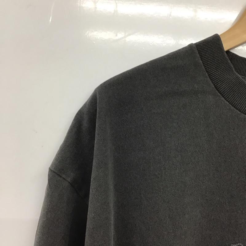 ノーティカ NAUTICA Tシャツ 半袖 半袖カットソー プリントTシャツ クルーネックカットソー L ロゴ、文字 ダークグレー / ダークグレー / メンズ USED 古着 中古 10159643