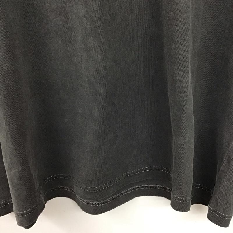 ノーティカ NAUTICA Tシャツ 半袖 半袖カットソー プリントTシャツ クルーネックカットソー L ロゴ、文字 ダークグレー / ダークグレー / メンズ USED 古着 中古 10159643