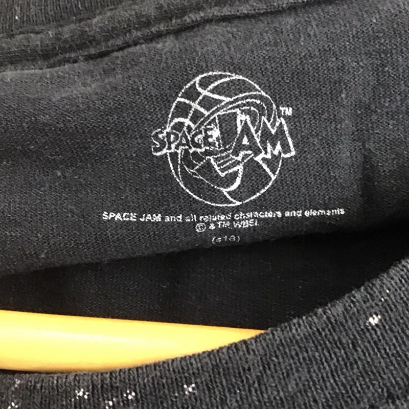 古着 USED Tシャツ 半袖 半袖カットソー プリントTシャツ クルーネックカットソー L ロゴ、文字 黒 / ブラック / black メンズ USED 古着 中古 10159644