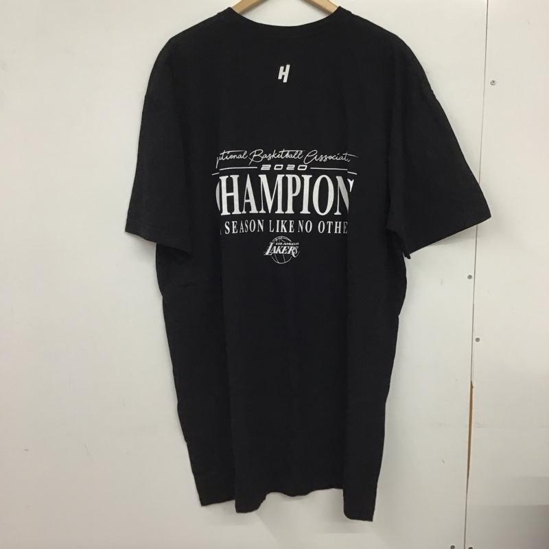 古着 USED Tシャツ 半袖 半袖カットソー プリントTシャツ クルーネックカットソー ロゴ、文字 黒 / ブラック / black メンズ USED 古着 中古 10159646