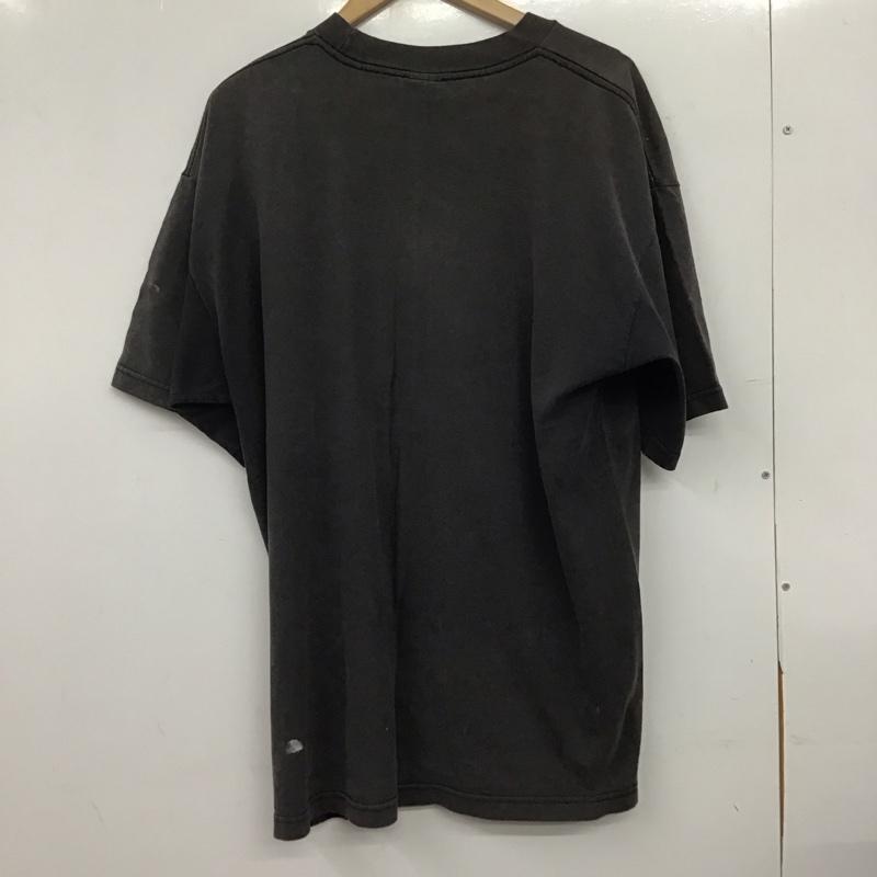 古着 USED Tシャツ 半袖 半袖カットソー プリントTシャツ クルーネックカットソー L プリント ダークグレー / ダークグレー / メンズ USED 古着 中古 10159647