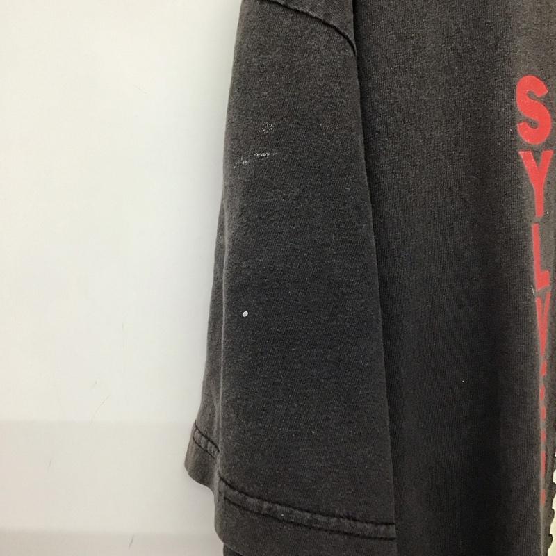古着 USED Tシャツ 半袖 半袖カットソー プリントTシャツ クルーネックカットソー L プリント ダークグレー / ダークグレー / メンズ USED 古着 中古 10159647