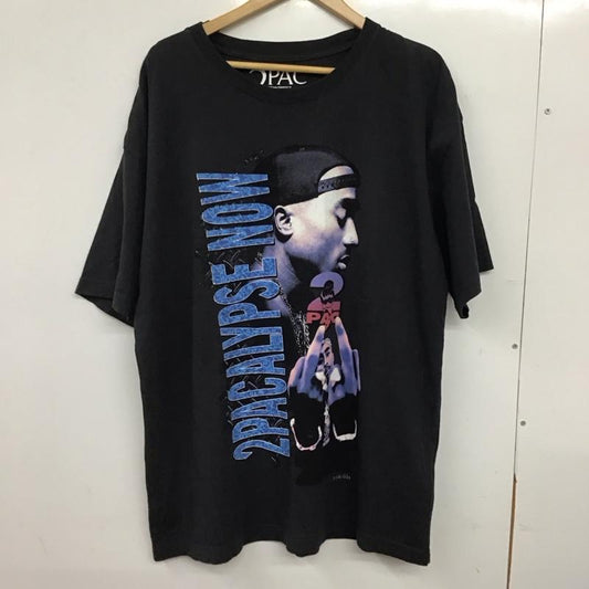 古着 USED Tシャツ 半袖 半袖カットソー プリントTシャツ クルーネックカットソー L プリント ダークグレー / ダークグレー / メンズ USED 古着 中古 10159649