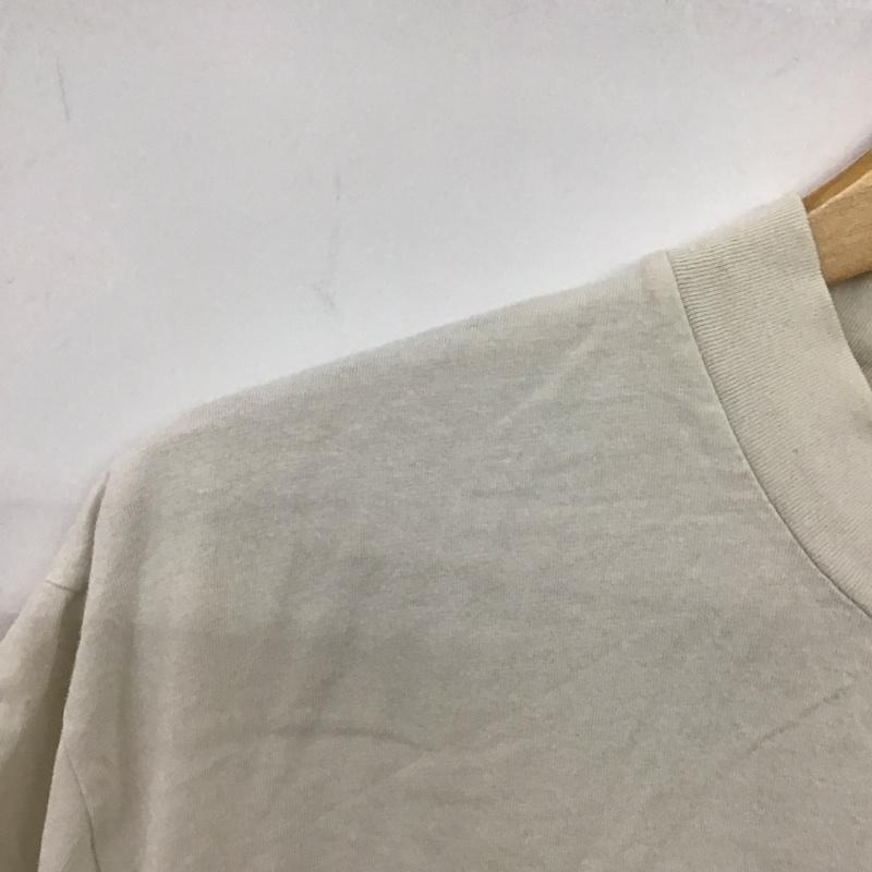モンクレール MONCLER Tシャツ 半袖 半袖カットソー プリントTシャツ クルーネックカットソー 5 プリント アイボリー / アイボリー / メンズ USED 古着 中古 10159652