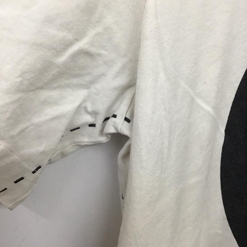 モンクレール MONCLER Tシャツ 半袖 半袖カットソー プリントTシャツ クルーネックカットソー 5 プリント アイボリー / アイボリー / メンズ USED 古着 中古 10159652