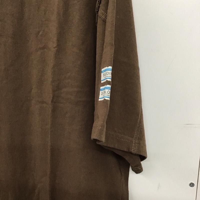 レプシィム LEPSIM Tシャツ 半袖 半袖カットソー プリントTシャツ クルーネックカットソー M ロゴ、文字 茶 / ブラウン / brown レディース USED 古着 中古 10159657