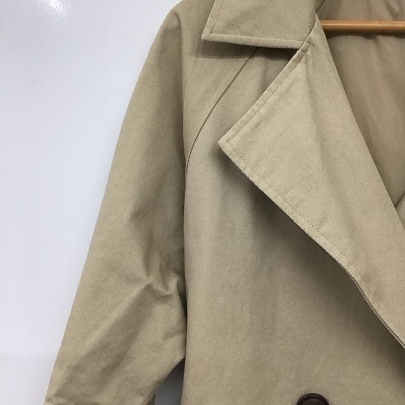 アズールバイマウジー AZUL BY MOUSSY コート コート一般 250bsa30-364c 綿ツイルオーバーサイズトレンチコート FREE 無地 ベージュ / ベージュ / beige レディース USED 古着 中古 10159658