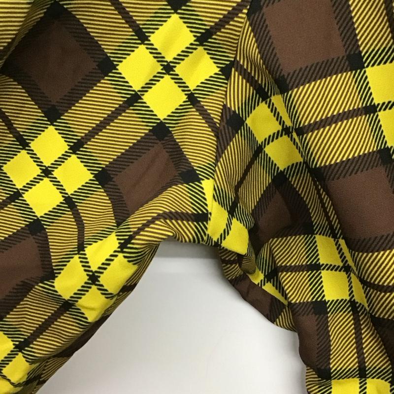 PUNYUS PUNYUS ワンピース ロングスカート 長袖ミニワンピース チェックワンピース 2 チェック 黄 / イエロー / yellow レディース USED 古着 中古 10159660