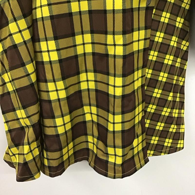 PUNYUS PUNYUS ワンピース ロングスカート 長袖ミニワンピース チェックワンピース 2 チェック 黄 / イエロー / yellow レディース USED 古着 中古 10159660