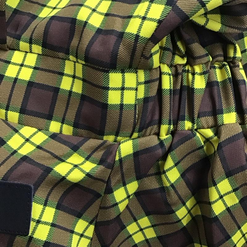 PUNYUS PUNYUS ワンピース ロングスカート 長袖ミニワンピース チェックワンピース 2 チェック 黄 / イエロー / yellow レディース USED 古着 中古 10159660