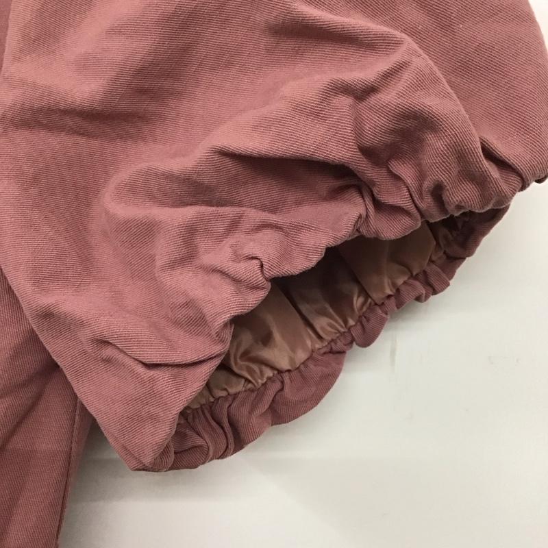 PUNYUS PUNYUS ワンピース ミニスカート 半袖ミニワンピース パフスリーブ M 無地 桃 / ピンク / pink レディース USED 古着 中古 10159661