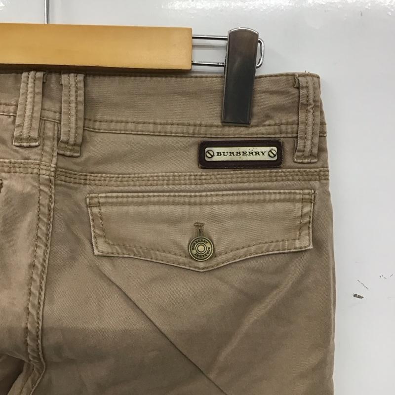 バーバリー BURBERRY パンツ デニム、ジーンズ スリムパンツ ストレッチパンツ カジュアルパンツ 38インチ ロゴ、文字 ベージュ / ベージュ / beige レディース USED 古着 中古 10159663