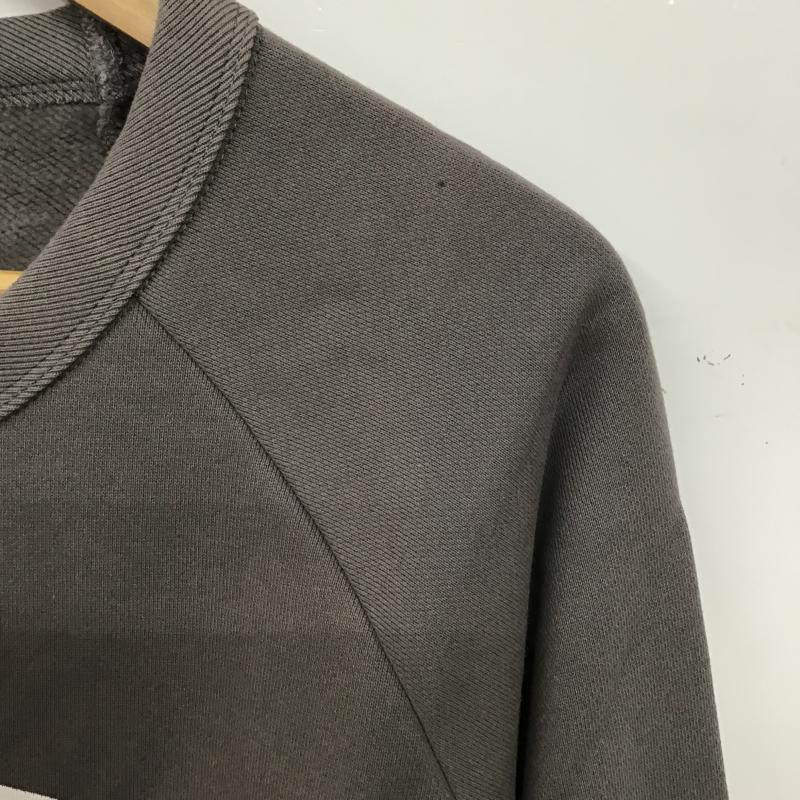 オコンクウォ OKONKWO トレーナー 長袖 長袖トレーナー スウェット クルーネック プルオーバー XL ロゴ、文字 灰 / グレー / gray メンズ USED 古着 中古 10159664