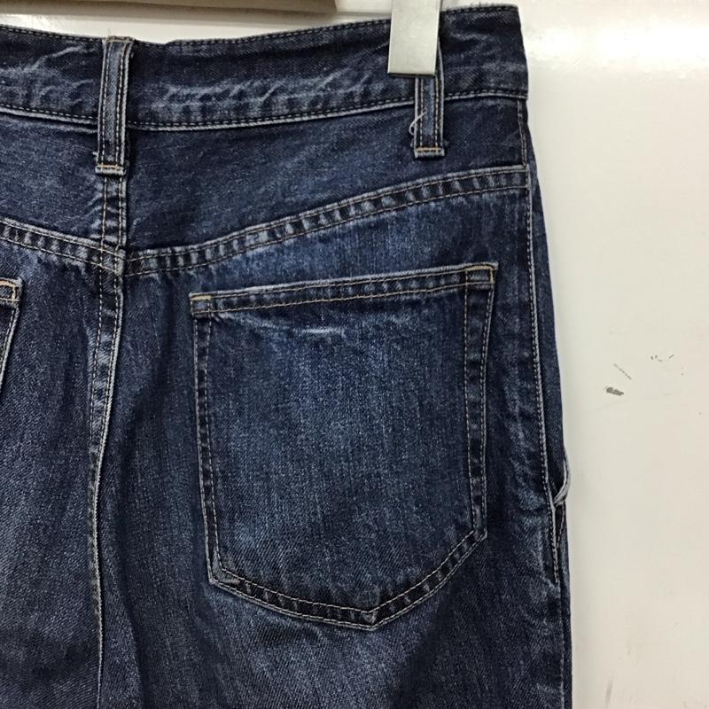 ローリーズファーム LOWRYS FARM パンツ デニム、ジーンズ デニムパンツ スリムパンツ カジュアルパンツ S 無地 インディゴ / インディゴ / Indigo レディース USED 古着 中古 10159671