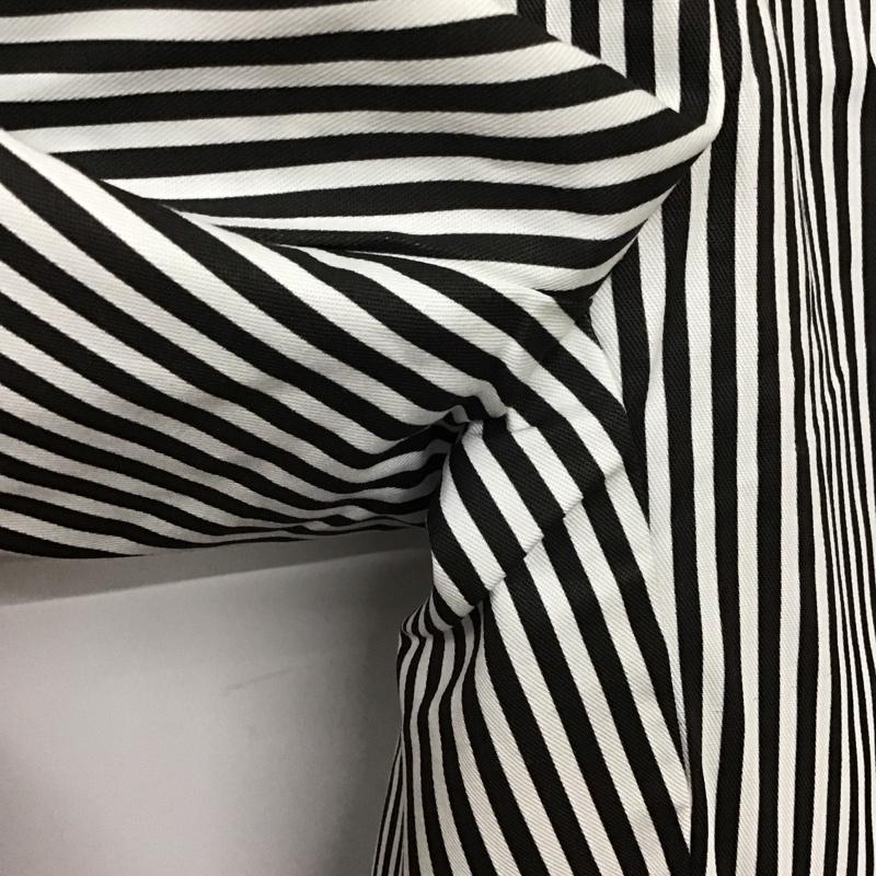 ミスティック mystic パンツ ワークパンツ、ペインターパンツ ワークパンツ ワイドパンツ カジュアルパンツ 1 ストライプ 白 / ホワイト / white X 黒 / ブラック / black レディース USED 古着 中古 10159672