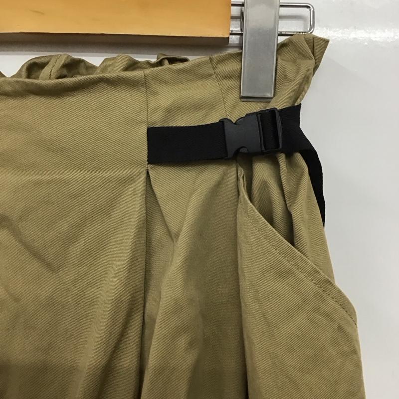 ニコアンド niko and... スカート ロングスカート ロングスカート フレアスカート カジュアルスカート 3 無地 ベージュ / ベージュ / beige レディース USED 古着 中古 10159675