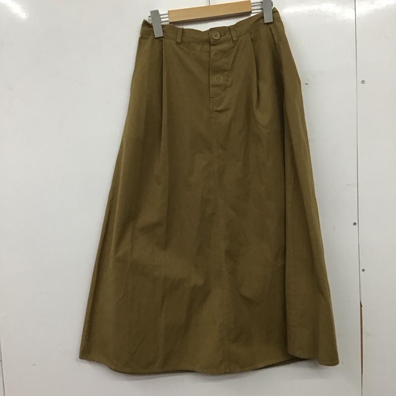 サマンサモスモス Samansa Mos2 スカート ロングスカート ロングスカート フレアスカート カジュアルスカート FREE 無地 カーキ / カーキ / khaki レディース USED 古着 中古 10159677