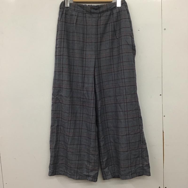 テチチ Techichi パンツ ワークパンツ、ペインターパンツ ワイドパンツ カジュアルパンツ ワークパンツ FREE チェック マルチカラー / マルチカラー / multicolor レディース USED 古着 中古 10159681