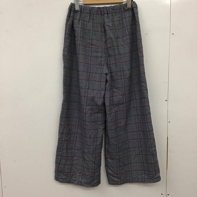 テチチ Techichi パンツ ワークパンツ、ペインターパンツ ワイドパンツ カジュアルパンツ ワークパンツ FREE チェック マルチカラー / マルチカラー / multicolor レディース USED 古着 中古 10159681
