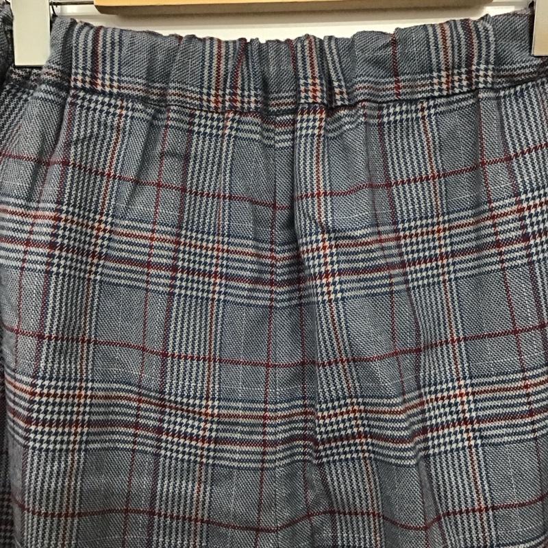 テチチ Techichi パンツ ワークパンツ、ペインターパンツ ワイドパンツ カジュアルパンツ ワークパンツ FREE チェック マルチカラー / マルチカラー / multicolor レディース USED 古着 中古 10159681