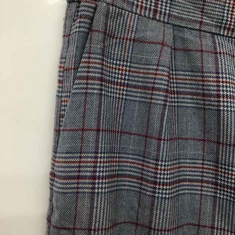 テチチ Techichi パンツ ワークパンツ、ペインターパンツ ワイドパンツ カジュアルパンツ ワークパンツ FREE チェック マルチカラー / マルチカラー / multicolor レディース USED 古着 中古 10159681