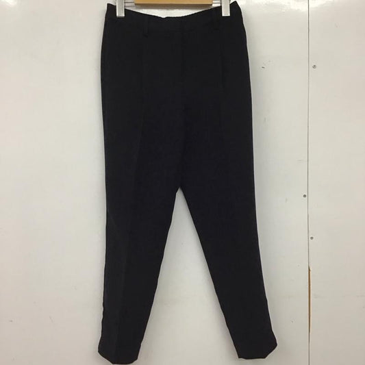プラステ PLST パンツ スラックス スラックス スリムパンツ センタータック M 無地 紺 / ネイビー / navy レディース USED 古着 中古 10159682