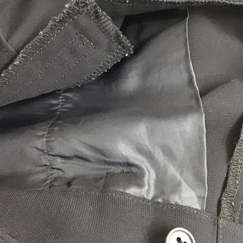 プラステ PLST パンツ スラックス スラックス スリムパンツ センタータック M 無地 紺 / ネイビー / navy レディース USED 古着 中古 10159682