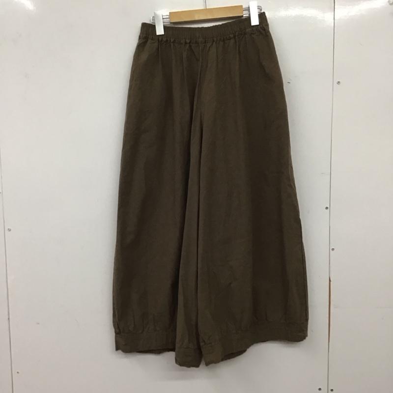 サマンサモスモス Samansa Mos2 パンツ ワークパンツ、ペインターパンツ ワークパンツ ワイドパンツ カジュアルパンツ M 無地 カーキ / カーキ / khaki レディース USED 古着 中古 10159683