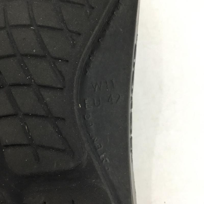 ウーフォス OOFOS サンダル サンダル Titanium Mirror W11 EU42 箱有 ロゴ、文字 黒 / ブラック / black メンズ USED 古着 中古 10159686