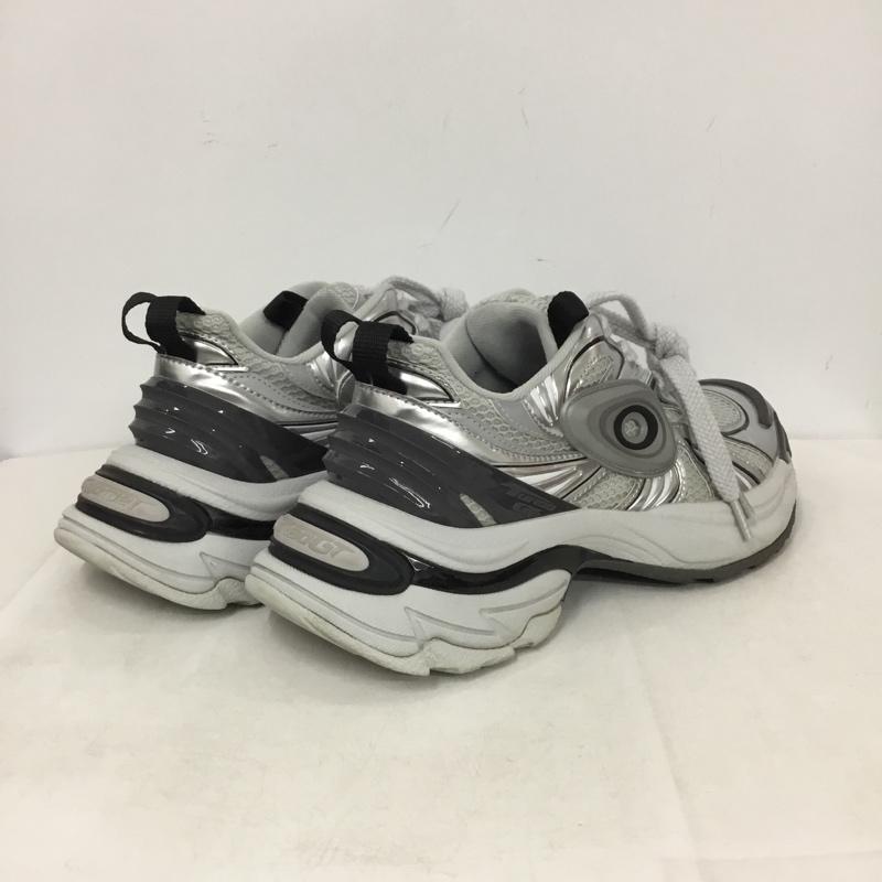 オールドオーダー OLD ORDER スニーカー スニーカー 61446 TURBO GT 26.5cm 箱有 26.5cm ロゴ、文字 灰 / グレー / gray X 銀 / シルバー / silver color メンズ USED 古着 中古 10159688