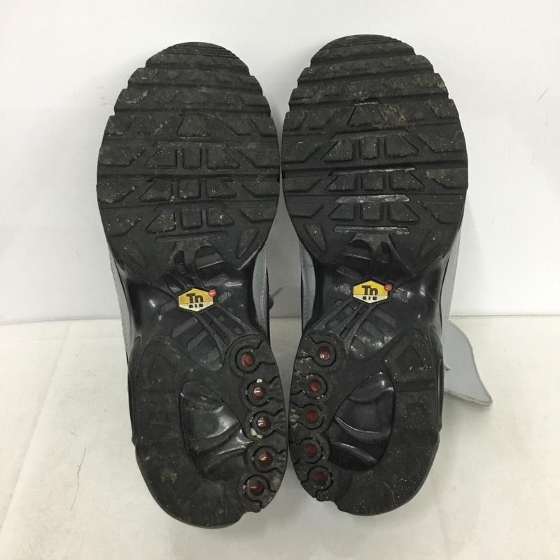 ナイキ NIKE スニーカー スニーカー HM6850-001 AIR MAX PLUS TIEMPO WOLF GREY 28cm 28.0cm ロゴ、文字 灰 / グレー / gray X 黒 / ブラック / black メンズ USED 古着 中古 10159691