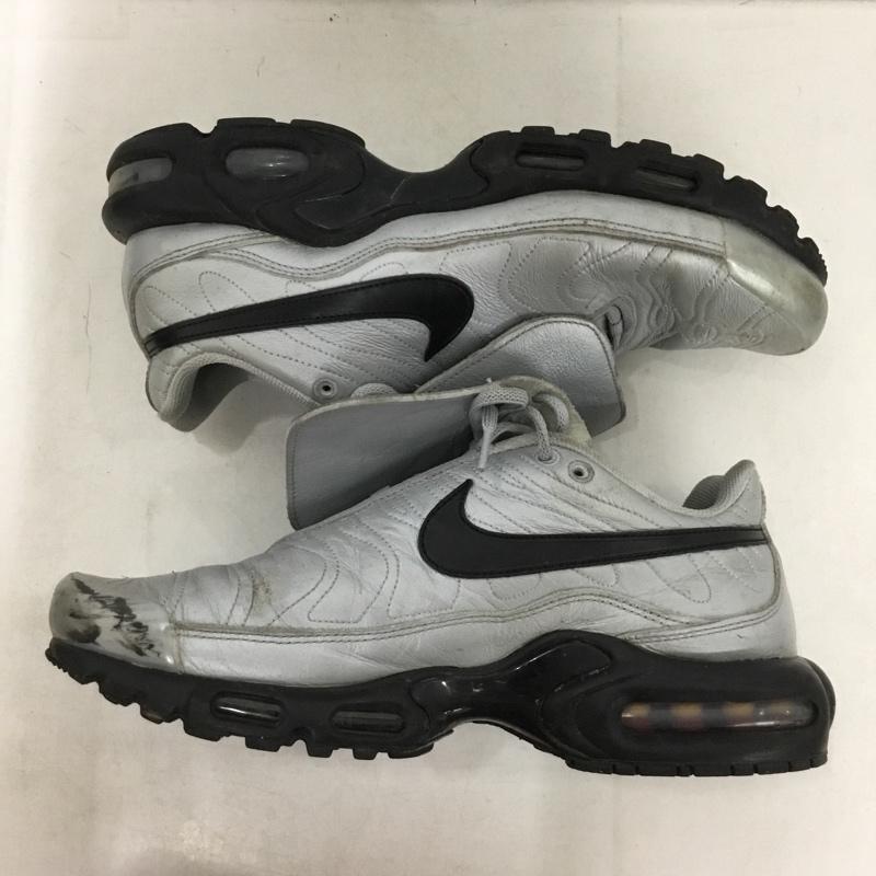 ナイキ NIKE スニーカー スニーカー HM6850-001 AIR MAX PLUS TIEMPO WOLF GREY 28cm 28.0cm ロゴ、文字 灰 / グレー / gray X 黒 / ブラック / black メンズ USED 古着 中古 10159691