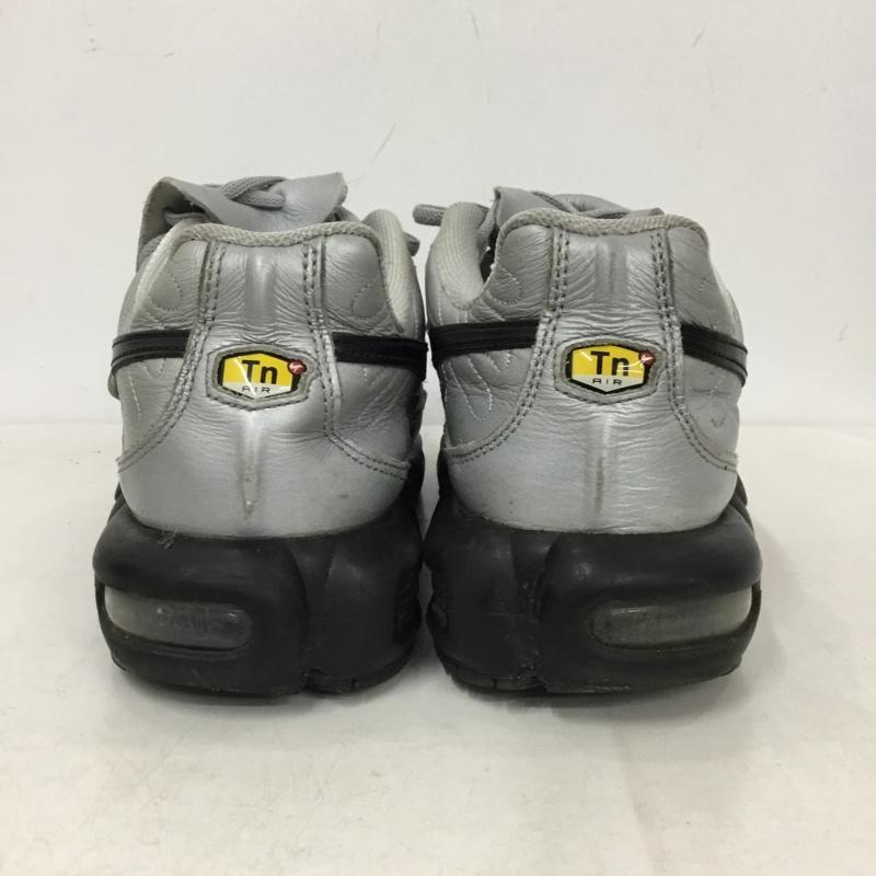 ナイキ NIKE スニーカー スニーカー HM6850-001 AIR MAX PLUS TIEMPO WOLF GREY 28cm 28.0cm ロゴ、文字 灰 / グレー / gray X 黒 / ブラック / black メンズ USED 古着 中古 10159691