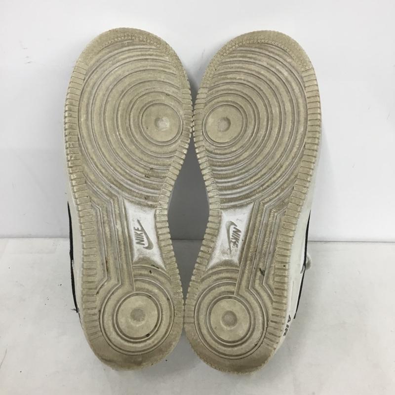 ナイキ NIKE スニーカー スニーカー AR1708-100 AIR FORCE 1 LV8 23.5cm 23.5cm ロゴ、文字 白 / ホワイト / white X 黒 / ブラック / black レディース USED 古着 中古 10159694