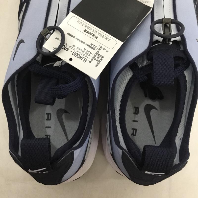 ナイキ NIKE スニーカー スニーカー HJ8080-400 WMNS AIR MAX SNDR 27.5cm 27.5cm ロゴ、文字 水色 / ライトブルー / X 紺 / ネイビー / navy メンズ USED 古着 中古 10159695