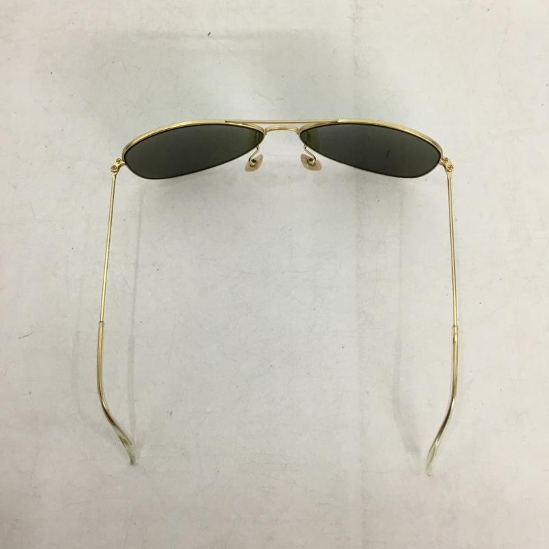 レイバン Ray-Ban めがね・サングラス サングラス RB3362 COCKPIT ミラーレンズ ロゴ、文字 金 / ゴールド / gold color メンズ USED 古着 中古 10159697