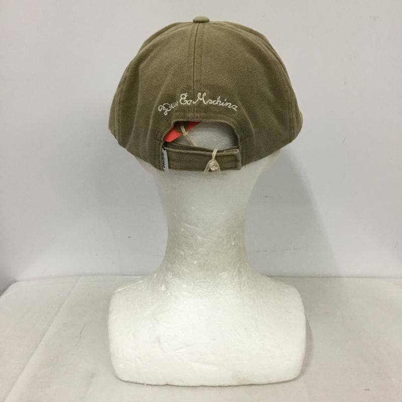 デウスエクスマキナ DEUS EX MACHINA 帽子 キャップ UTAH CANVAS CAP ロゴ、文字 ベージュ / ベージュ / beige メンズ USED 古着 中古 10159700