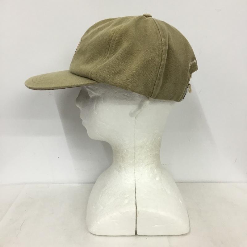 デウスエクスマキナ DEUS EX MACHINA 帽子 キャップ UTAH CANVAS CAP ロゴ、文字 ベージュ / ベージュ / beige メンズ USED 古着 中古 10159700