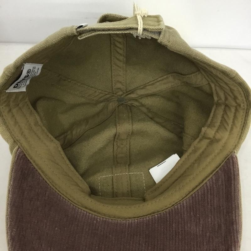 デウスエクスマキナ DEUS EX MACHINA 帽子 キャップ UTAH CANVAS CAP ロゴ、文字 ベージュ / ベージュ / beige メンズ USED 古着 中古 10159700