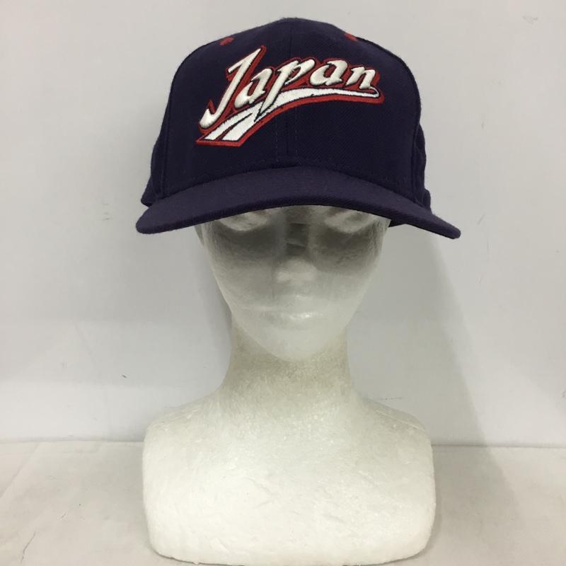 ニューエラ NEW ERA 帽子 キャップ 2006 WBC 58.7cm 59FIFTY ロゴ、文字 紺 / ネイビー / navy X 赤 / レッド / red メンズ USED 古着 中古 10159702