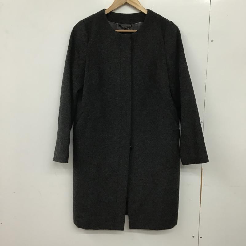 アンタイトル UNTITLED コート コート一般 2 無地 チャコールグレー / チャコールグレー / レディース USED 古着 中古 10159706