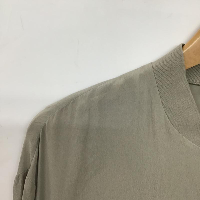 ザラ ZARA ジャケット、上着 ジャンパー、ブルゾン 9479 245 804 シアー M 無地 グレージュ / グレージュ / レディース USED 古着 中古 10159708
