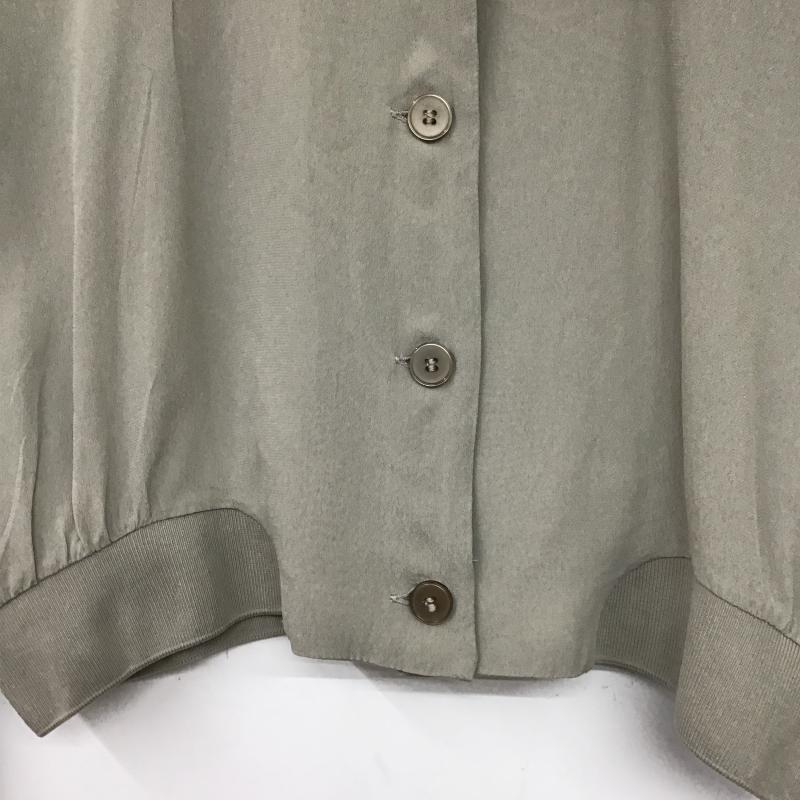 ザラ ZARA ジャケット、上着 ジャンパー、ブルゾン 9479 245 804 シアー M 無地 グレージュ / グレージュ / レディース USED 古着 中古 10159708