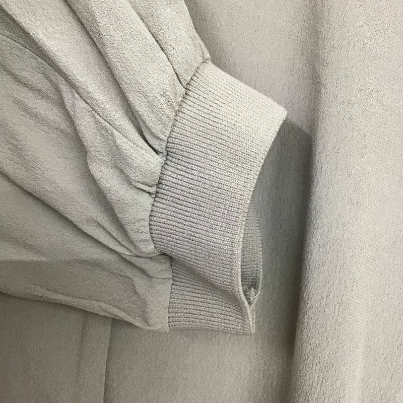 ザラ ZARA ジャケット、上着 ジャンパー、ブルゾン 9479 245 804 シアー M 無地 グレージュ / グレージュ / レディース USED 古着 中古 10159708