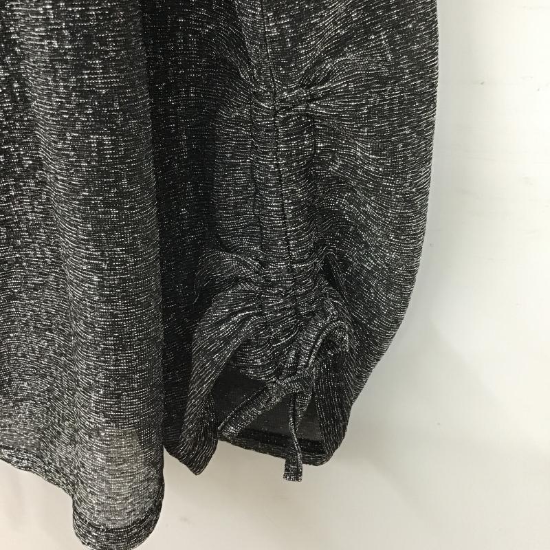 エモダ EMODA ワンピース ひざ丈スカート FREE 無地 黒 / ブラック / black レディース USED 古着 中古 10159710