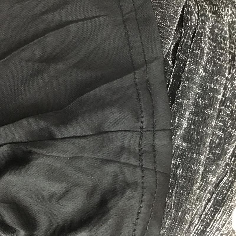 エモダ EMODA ワンピース ひざ丈スカート FREE 無地 黒 / ブラック / black レディース USED 古着 中古 10159710