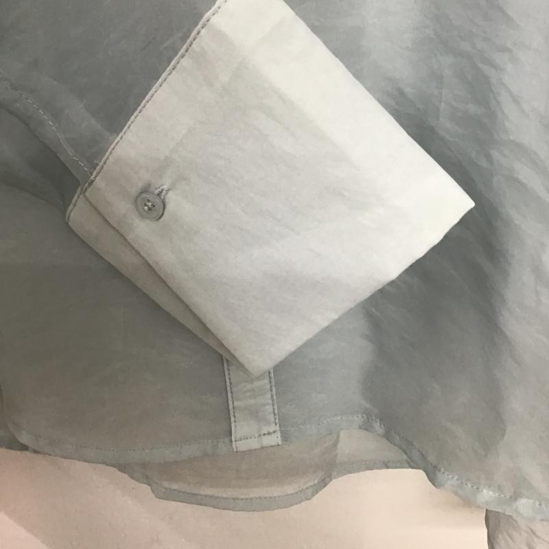 チコ CHICO シャツ、ブラウス 長袖 シアーシャツ FREE 無地 水色 / ライトブルー / レディース USED 古着 中古 10159711
