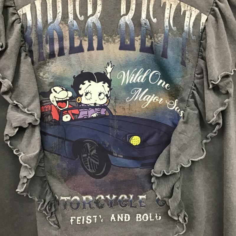 古着 USED Tシャツ 半袖 L905751JP ベティ 五分袖 L キャラクター カーキ / カーキ / khaki レディース USED 古着 中古 10159712